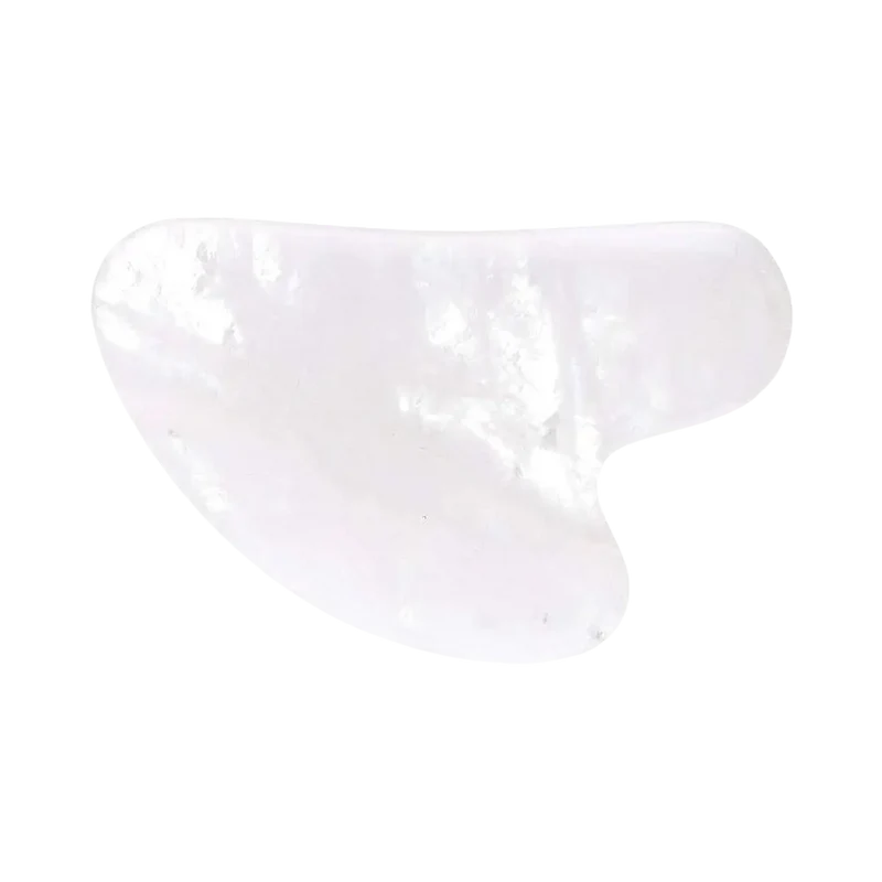 Gua Sha Weißquarz-Massagegerät – Klarheit & Frische für deine Haut