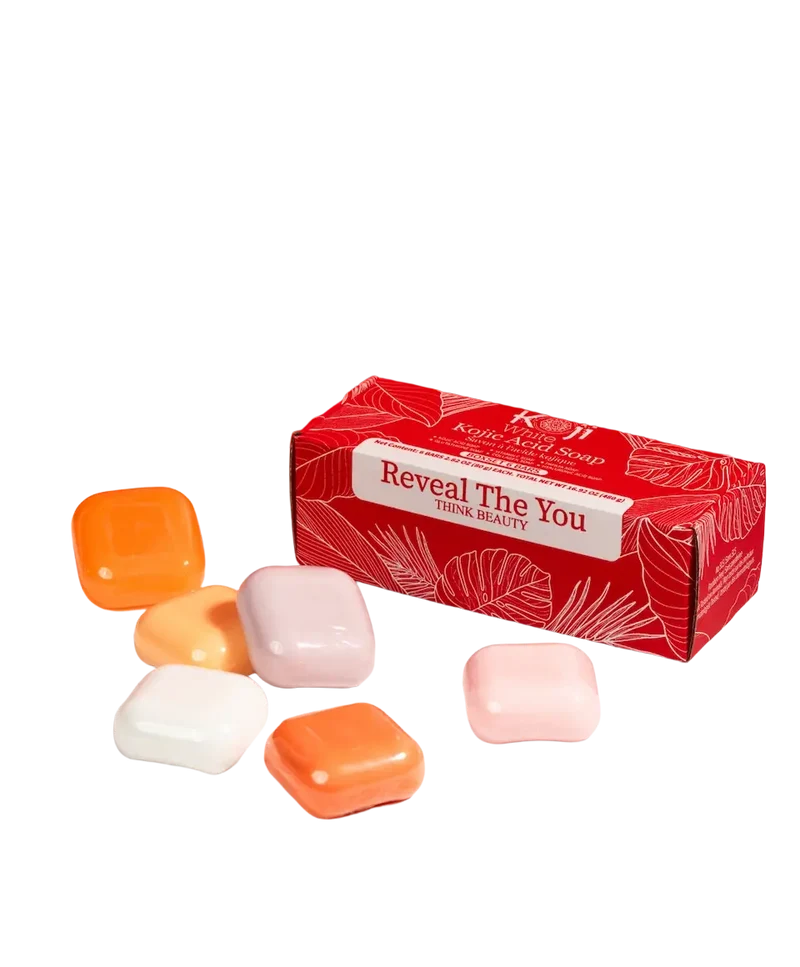 Koji White - Geschenk-Set mit kojisäure-hautaufhellender Seife