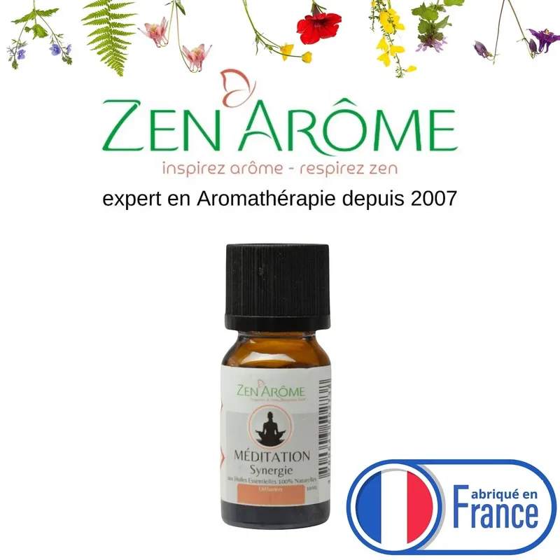 Zen'Arôme - Meditations-Ätherische-Öl-Mischung für Diffusor – 10 ml