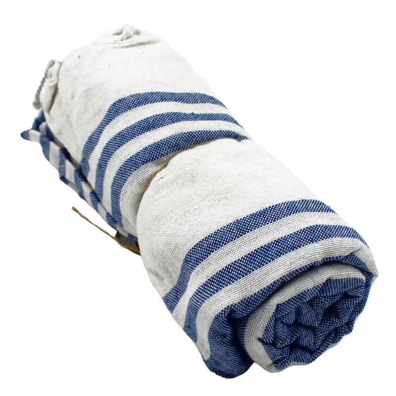 Hamam-Spa-Handtuch, Ozeanblau, 90 x 170 cm