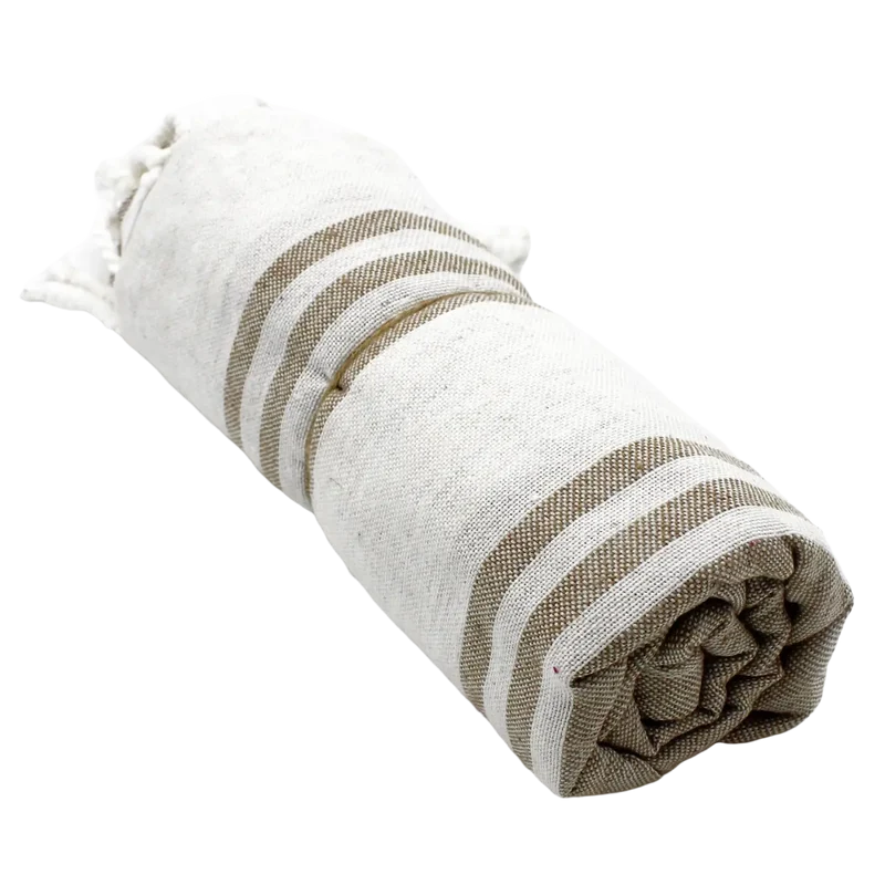 Hamam-Spa-Handtuch, 90 x 170 cm, sandfarben