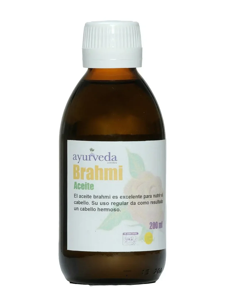 Brahmiöl 200 ml – Ayurveda Haar- & Kopfhautöl
