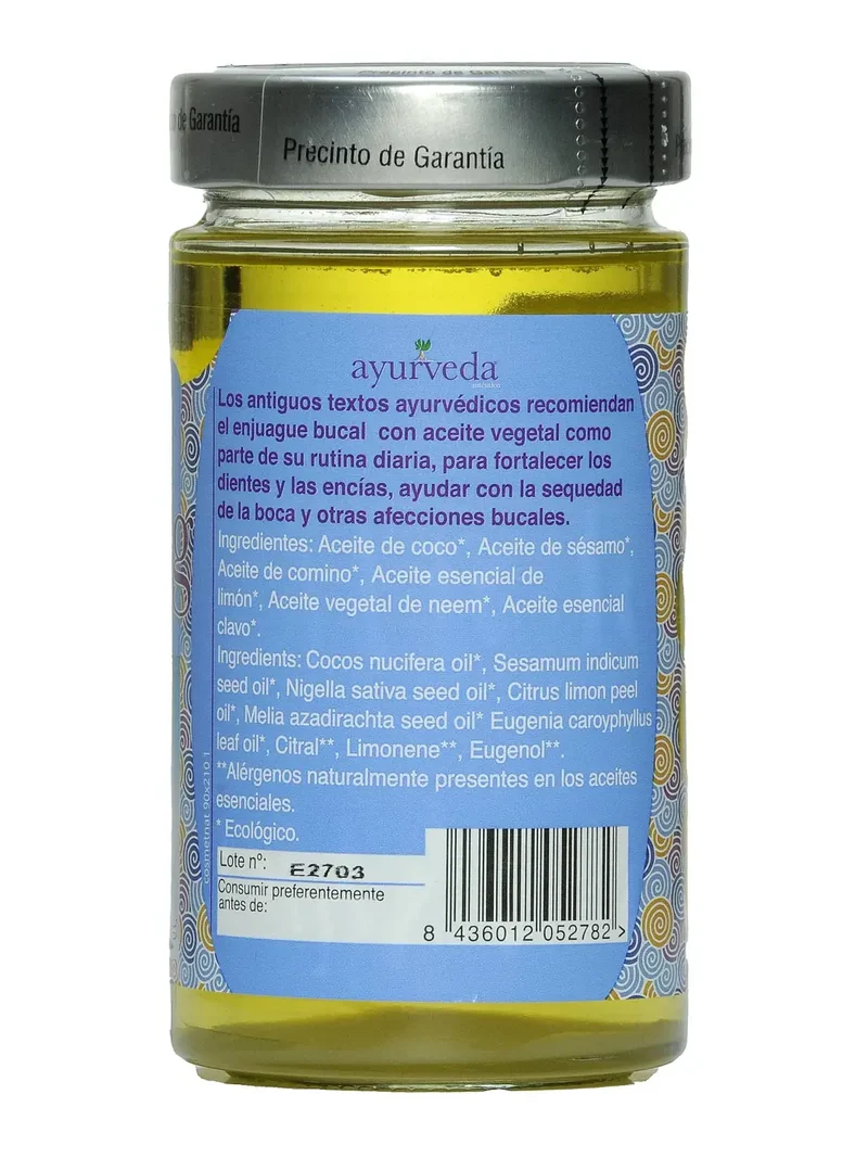 Öl-ziehendes Bio-Mundwasser