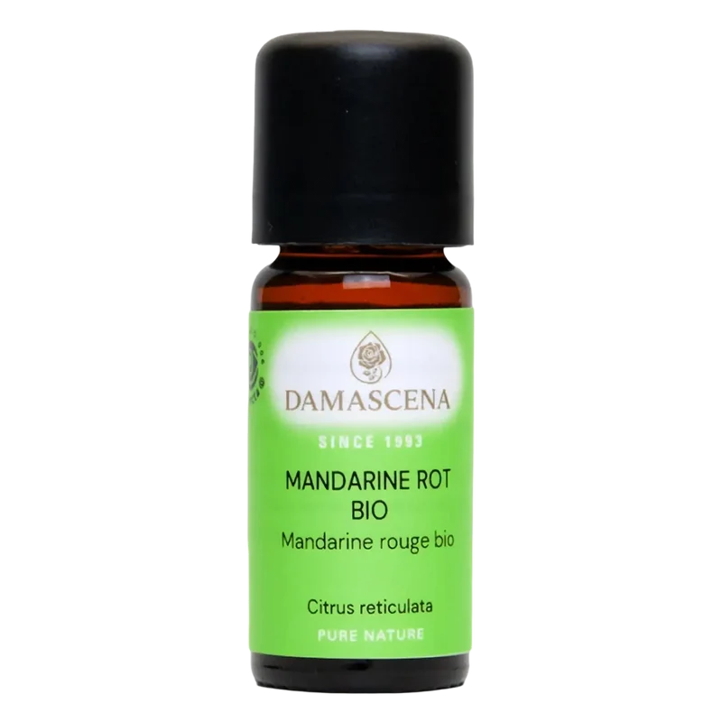 Damascena Mandarine Rot BIO Ätherisches Öl 10 ml – Naturreines Mandarinenöl für Entspannung, Wohlbefinden und Lebensfreude