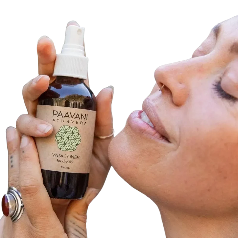 PAAVANI Ayurveda - Vata Toner | Ayurvedischer Gesichtsspray für trockene, empfindliche Haut