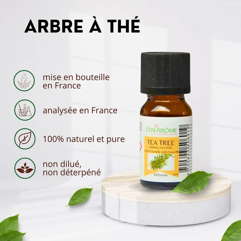 Zen'Arôme - Teebaum-Ätherisches Öl – 100 % natürlich – 10 ml