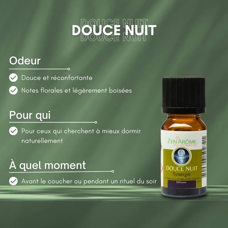 Zen'Arôme - Sweet Night ätherische Öl-Synergie für Diffusor – 10 ml