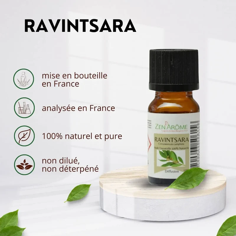 Zen'Arôme - Ravintsara ätherisches Öl – 100 % natürlich – 10 ml