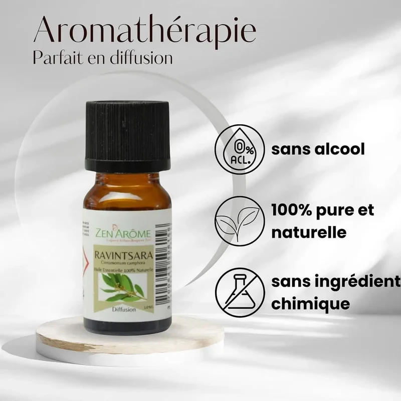 Zen'Arôme - Ravintsara ätherisches Öl – 100 % natürlich – 10 ml