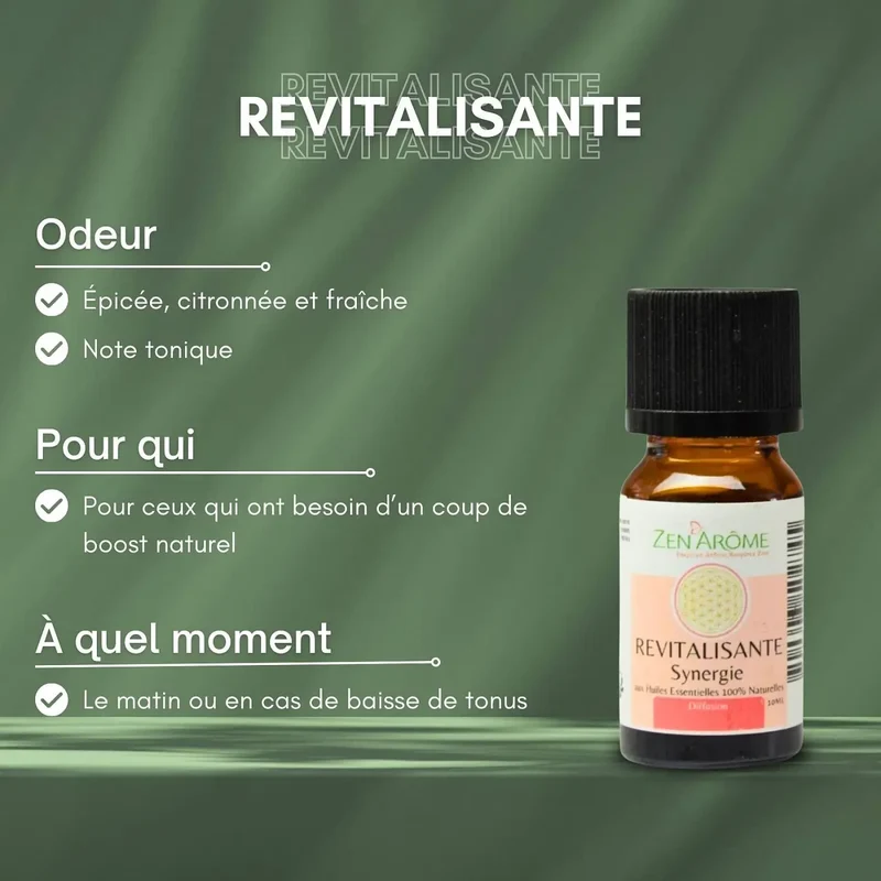 Zen'Arôme - Belebende ätherische Öl-Mischung, 10 ml