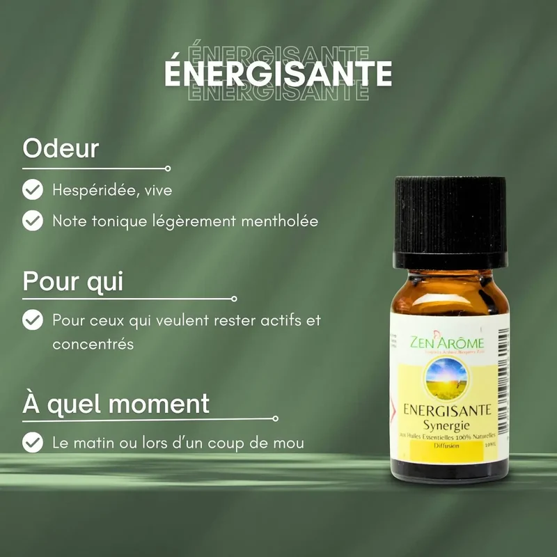 Zen'Arôme - Belebende ätherische Ölmischung - 10 ml
