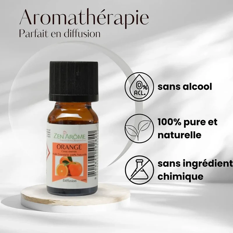 Zen'Arôme - Ätherisches Süßorangenöl – 100 % natürlich – 10 ml