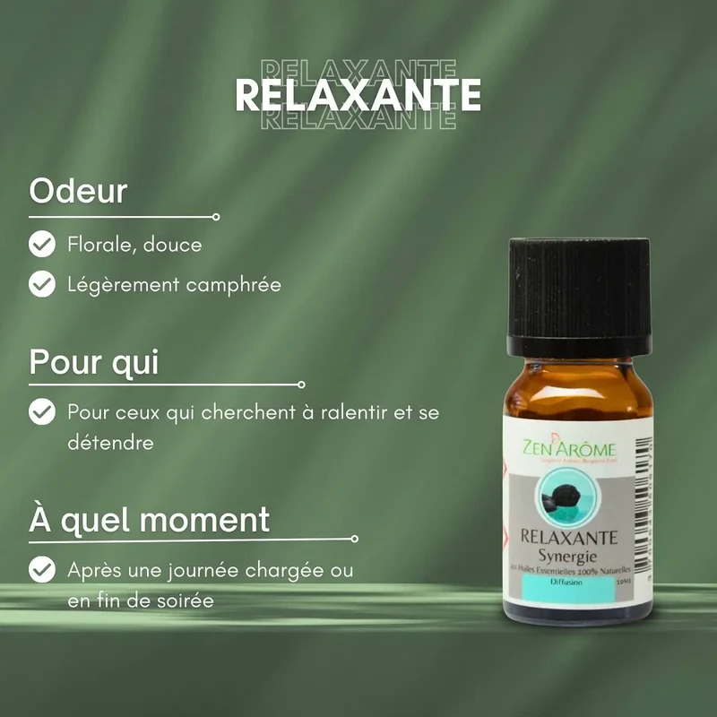 Zen'Arôme - Entspannende ätherische Ölmischung für Diffusor - 10 ml