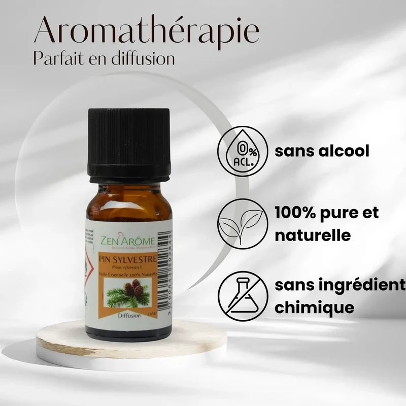 Zen'Arôme - Kiefern-Ätherisches Öl – 100 % natürlich – 10 ml