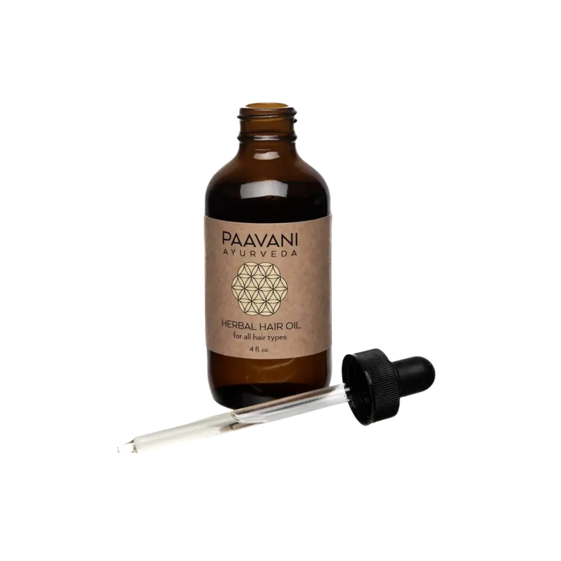Kräuter-Haaröl | Ayurvedische Kopfhaut- und Haarbehandlung