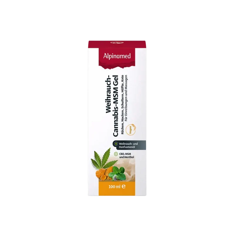 Alpinamed Weihrauch-Cannabis-MSM Gel 200ml