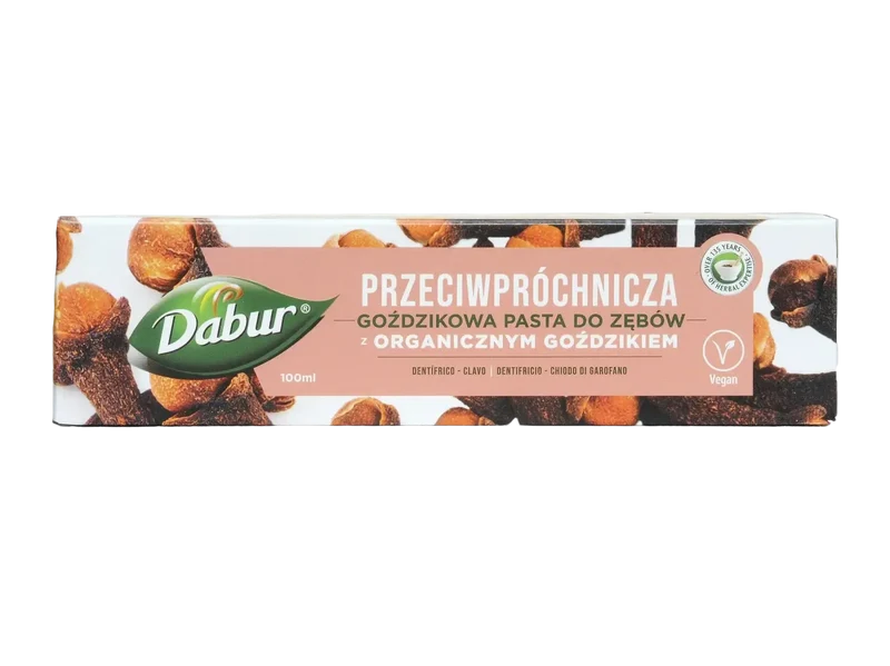 Dabur Clove Zahnpasta – Ayurvedische Zahncreme mit Nelken für gesundes Zahnfleisch