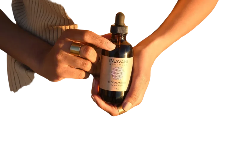 PAAVANI Ayurveda - Blütenwasser | Botanische Feuchtigkeitspflege für Haut & Augen