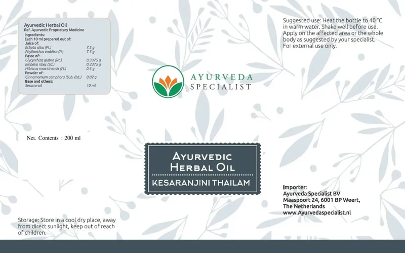 KesaRanjini Thailam – 200 ml