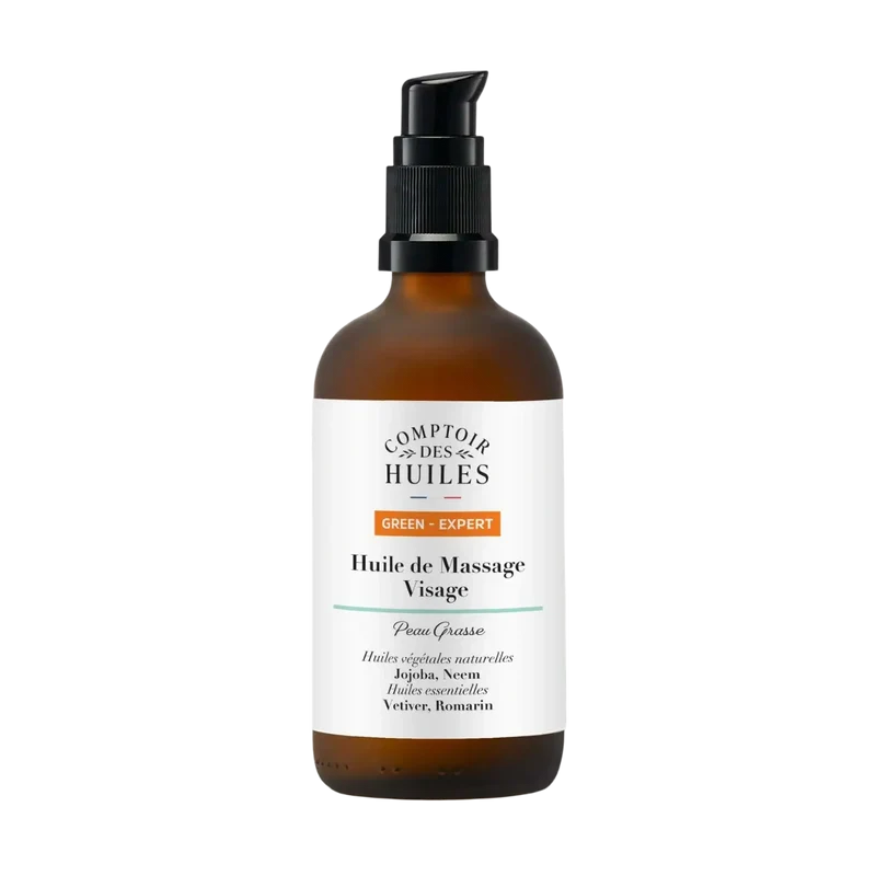 COMPTOIR DES HUILES - Green Expert Bio-Gesichtsmassageöl für fettige Haut