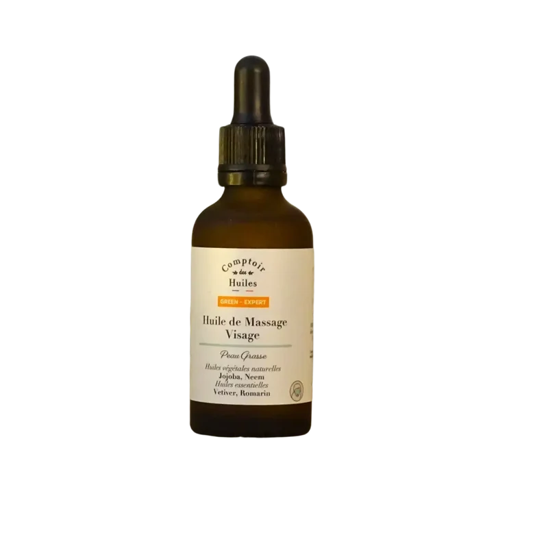 COMPTOIR DES HUILES - Green Expert Bio-Gesichtsmassageöl für fettige Haut