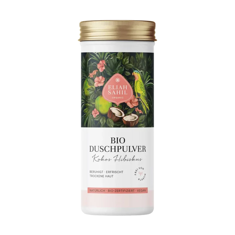 Bio Duschpulver Kokos Hibiskus
