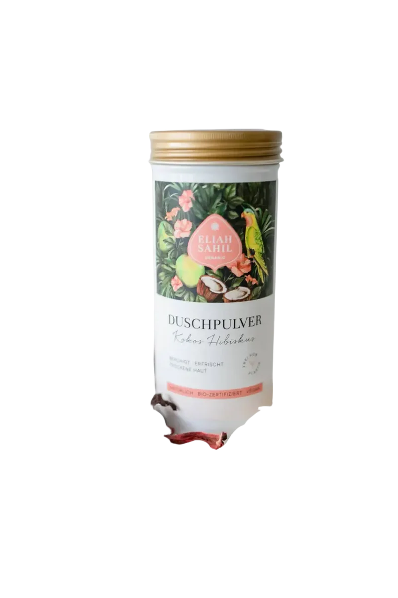 Bio Duschpulver Kokos Hibiskus