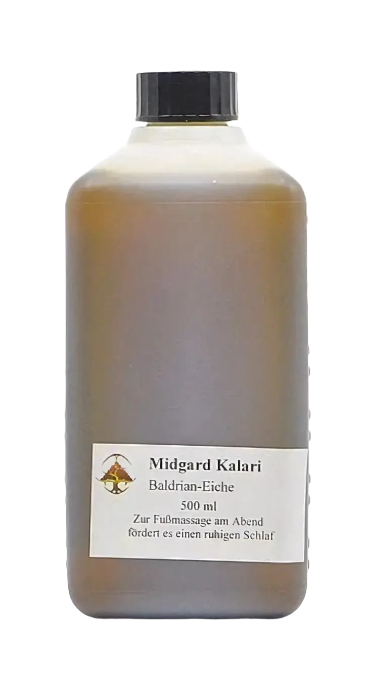 Massageöl Baldrian Eiche Extra Pflegend