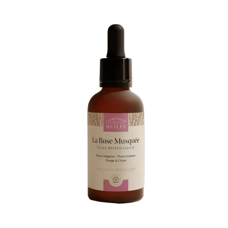 La Rose Musquée von Comptoir des Huiles – Bio-Hagebuttenöl für strahlende, gepflegte Haut