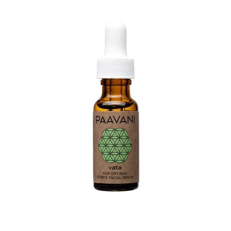 PAAVANI Ayurveda - Vata Serum | Ayurvedisches Gesichtsöl für trockene, empfindliche Haut