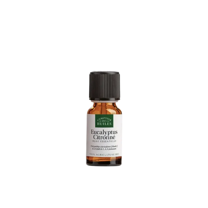 Comptoir des Huiles Zitronen-Eukalyptus Bio – ätherisches Öl, 10 ml