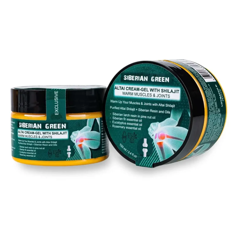 Altai Creme-Gel mit Shilajit und Pinienkernöl, 100 ml