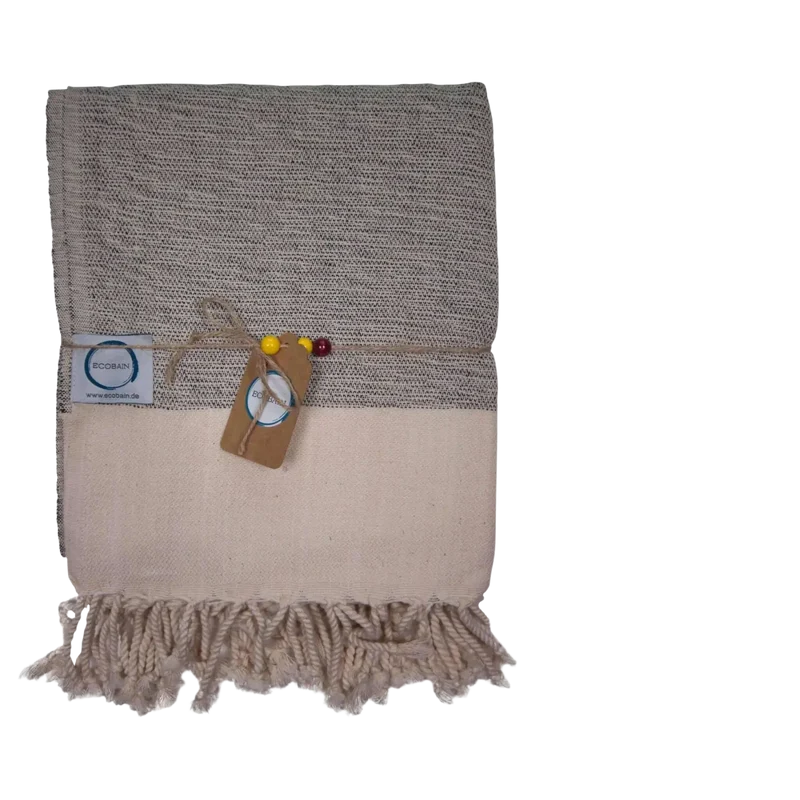 Strandtuch, Hamamtuch, Badetuch, Saunatuch "Rugged Towel" 160x95 cm