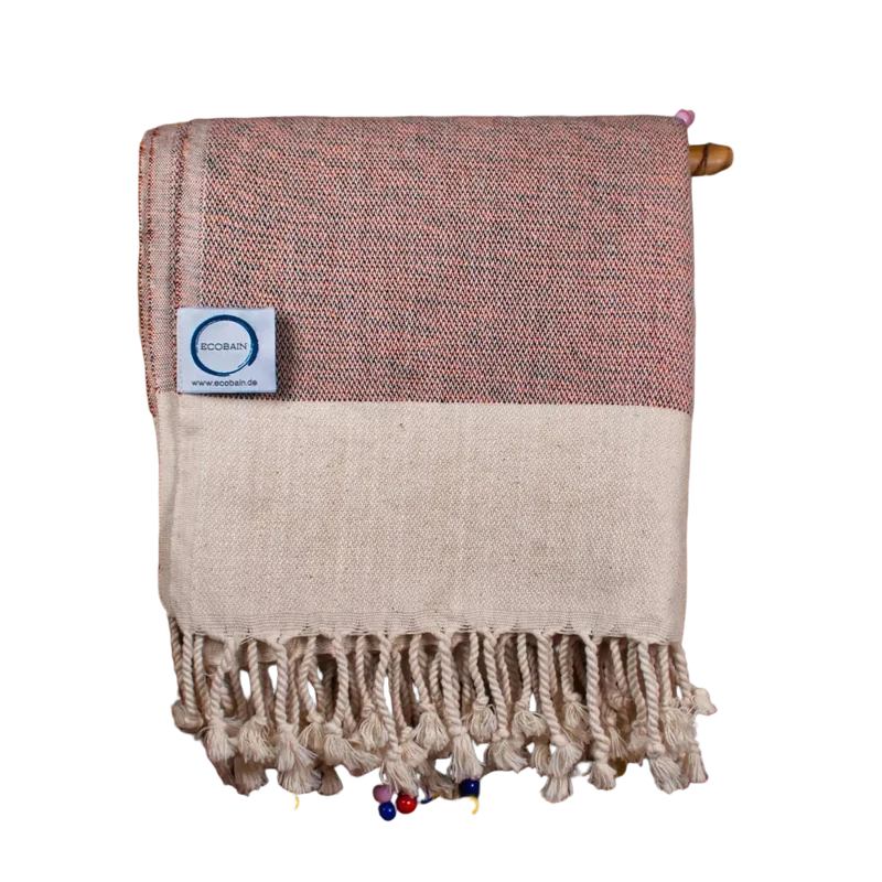 Strandtuch, Hamamtuch, Badetuch, Saunatuch "Rugged Towel" 160x95 cm