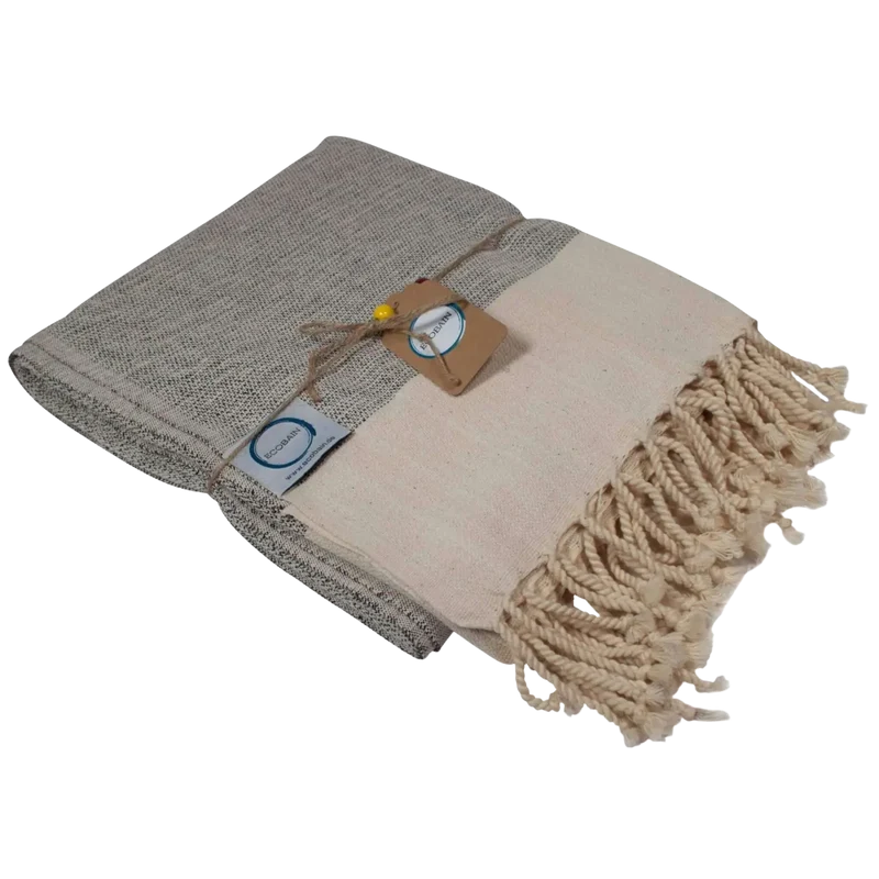 Strandtuch, Hamamtuch, Badetuch, Saunatuch "Rugged Towel" 160x95 cm