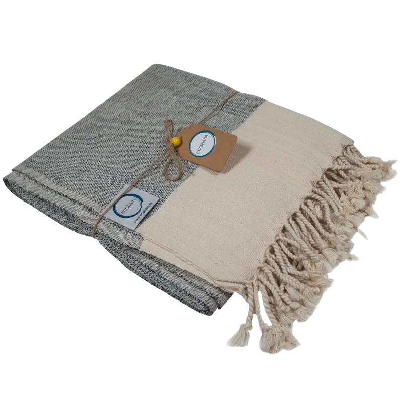 Strandtuch, Hamamtuch, Badetuch, Saunatuch "Rugged Towel" 160x95 cm