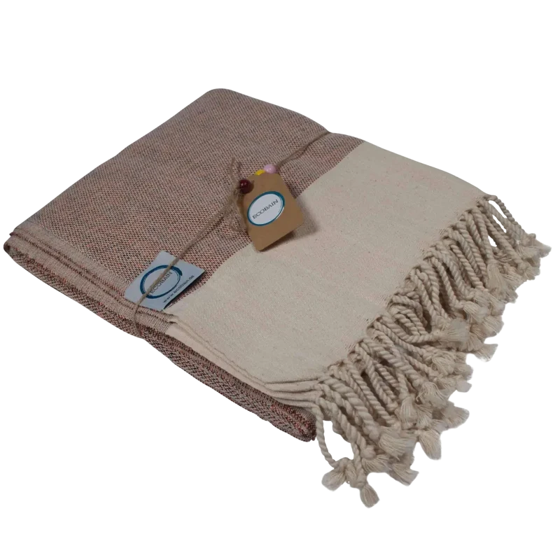 Strandtuch, Hamamtuch, Badetuch, Saunatuch "Rugged Towel" 160x95 cm