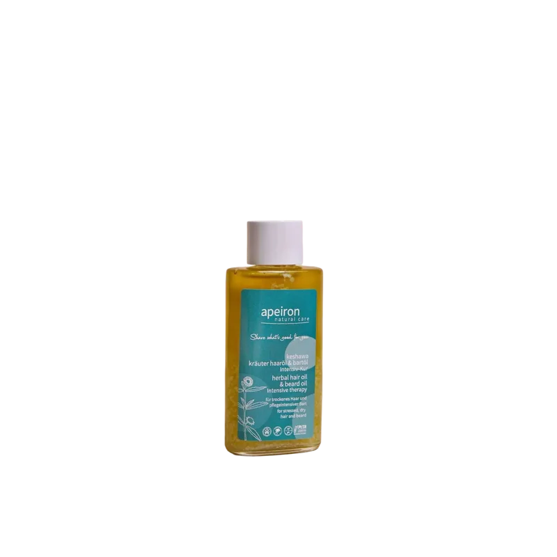 Apeiron Keshawa Kräuter Haaröl und Bartöl 100ml Gl.Fl.