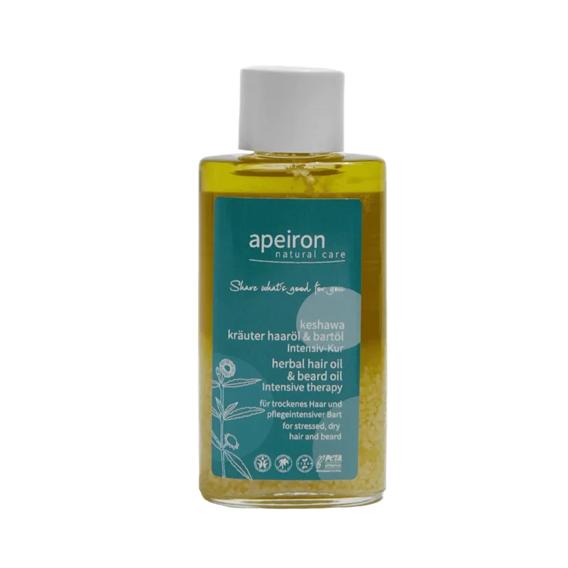 Apeiron Keshawa Kräuter Haaröl und Bartöl 100ml Gl.Fl.