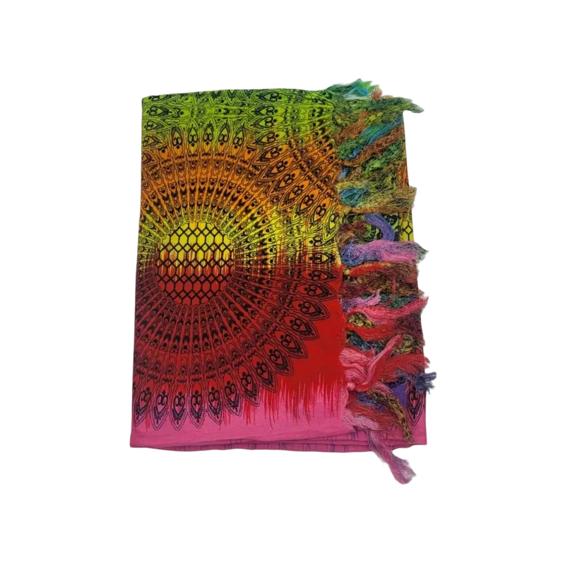 TR-32 Lunghi Sarong Tuch Regenbogen 160x115