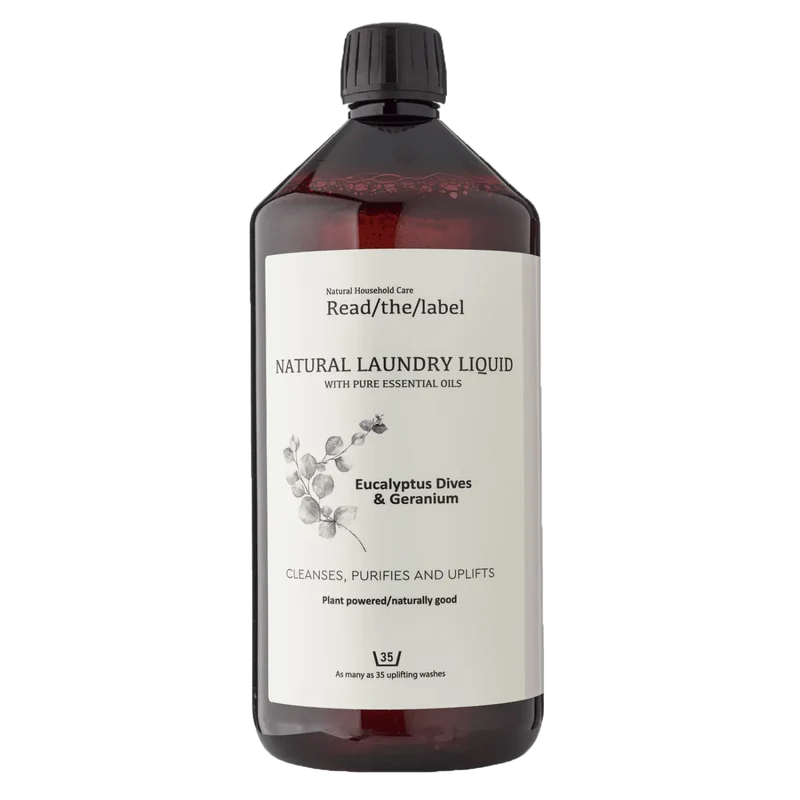 Natürliches Waschmittel , Eukalyptus Dives & Geranium 1000 ml
