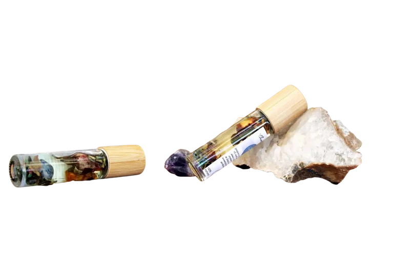 Öl für das dritte Auge | Mischung aus Ajna Chakra, Kristallen und Kräutern