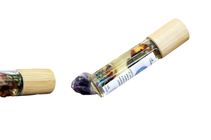 Öl für das dritte Auge | Mischung aus Ajna Chakra, Kristallen und Kräutern