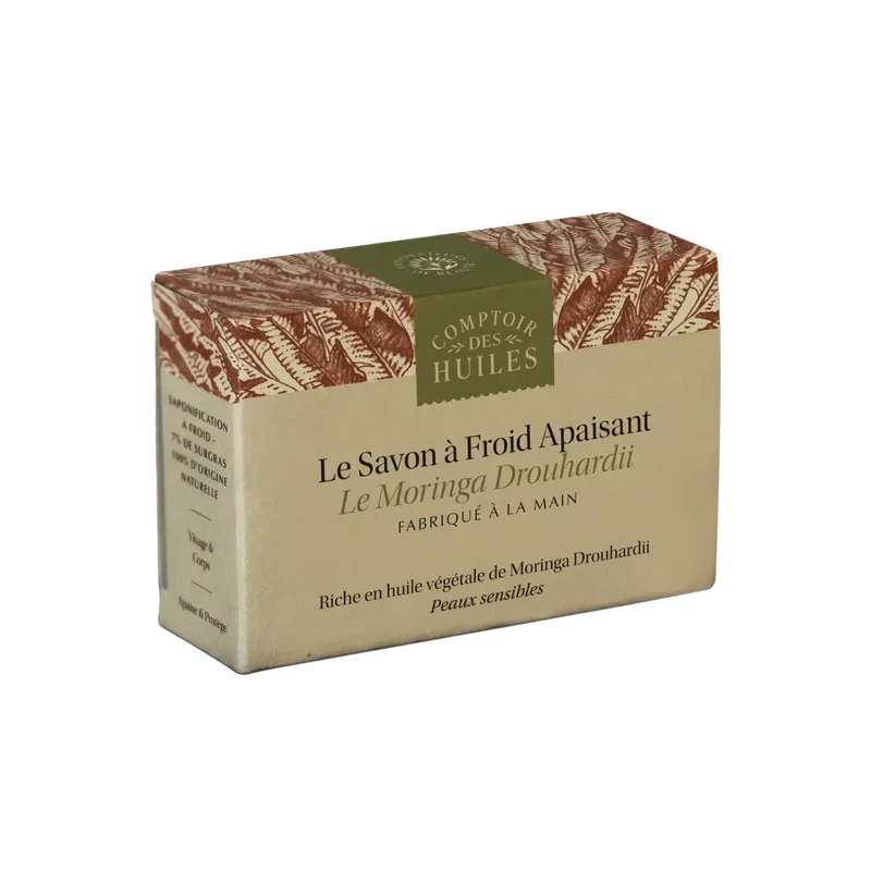 COMPTOIR DES HUILES - Kaltgefertigte Bio-Seife – Moringa Drouhardii