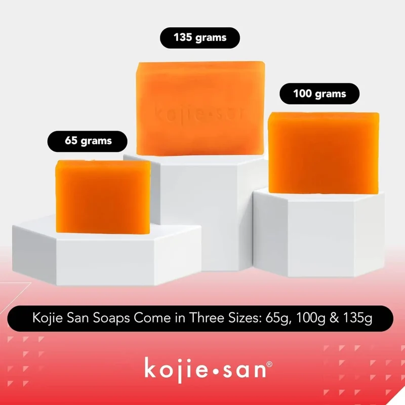 Sanfte Aufhellung mit Koji Acid P25 – Kojie San Seife 3×65 g für klare Haut