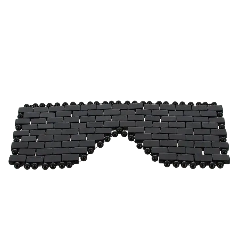 Schwarze Obsidian-Gesichtsmaske – natürliche Entspannung und Hautpflege intensiv