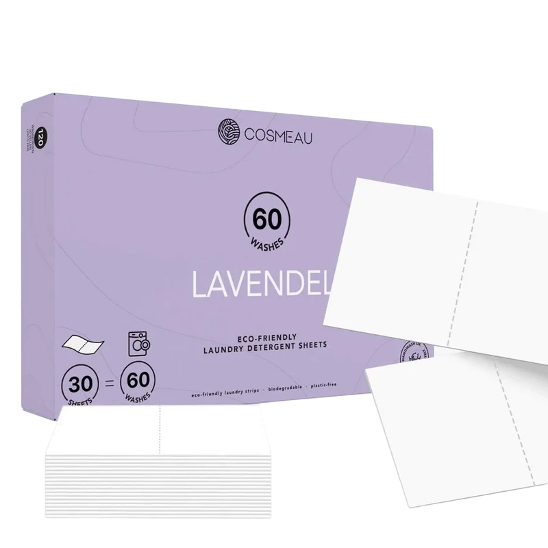 Umweltfreundliche Cosmeau Wäschetücher Lavendel – sanfte Reinigung für deine Wäsche Laundry