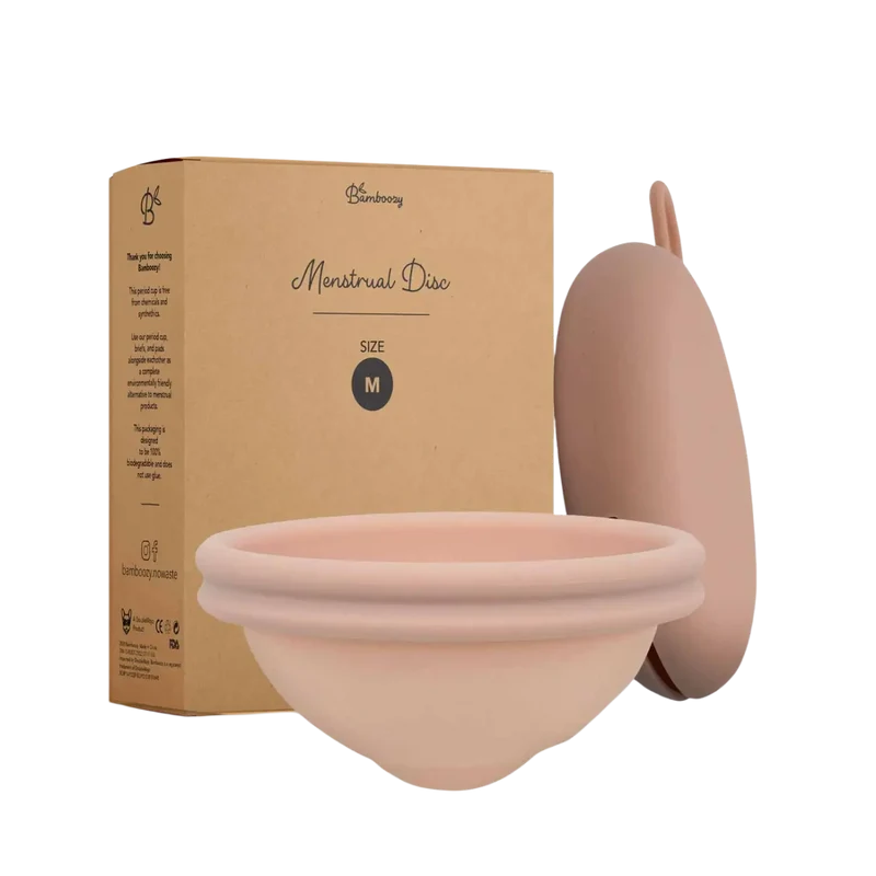 Bamboozy Menstruationsscheibe – Komfortable, sichere Alternative zu Tampons und Binden