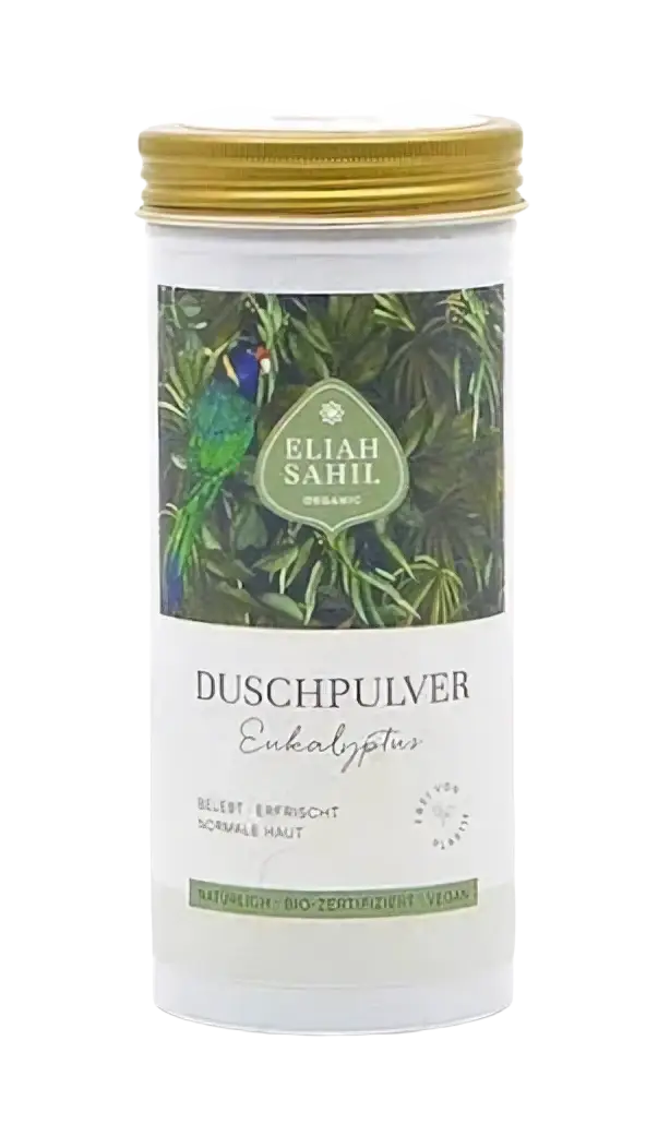 Duschpulver Eukalyptus Bio 90g