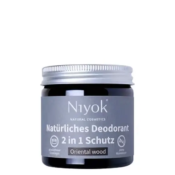 NIYOK 2 in 1 Deodorant Oriental Wood 40ml